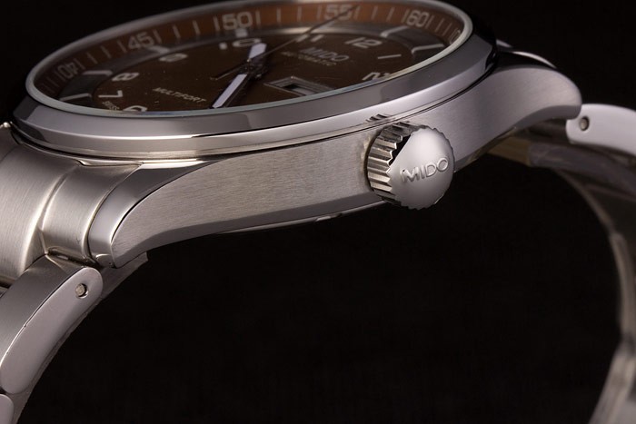 Mido Multifort bracelet en acier inoxydable d'or Dial 80292-4