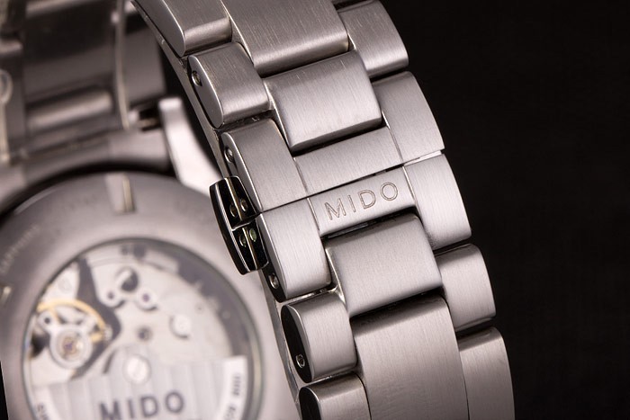 Mido Multifort bracelet en acier inoxydable d'or Dial 80292-6