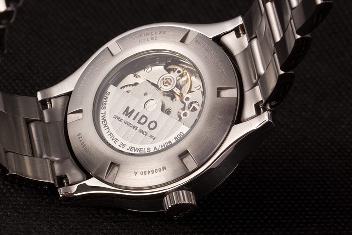 Mido Multifort bracelet en acier inoxydable d'or Dial 80292-7