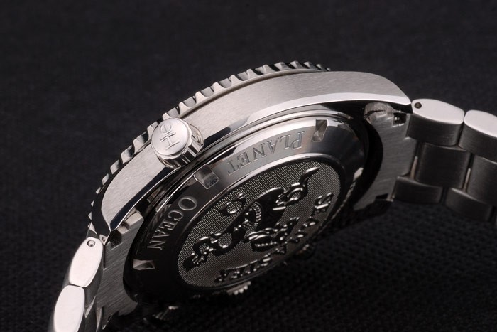 Omega Seamaster Planet Ocean Noir Tachymeter cadran noir bracelet en acier inoxydable 80240-9
