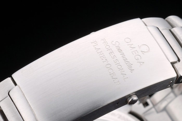 Omega Seamaster Planet Ocean Noir Tachymeter cadran noir bracelet en acier inoxydable 80240-5