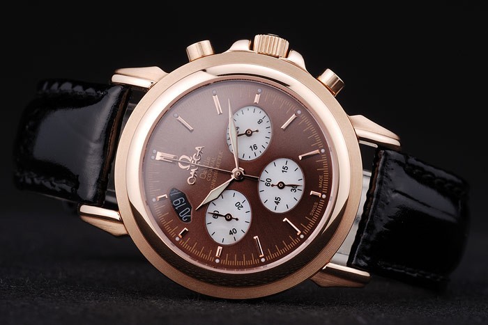 Omega Deville meilleure qualité Replique Montre 4396-3