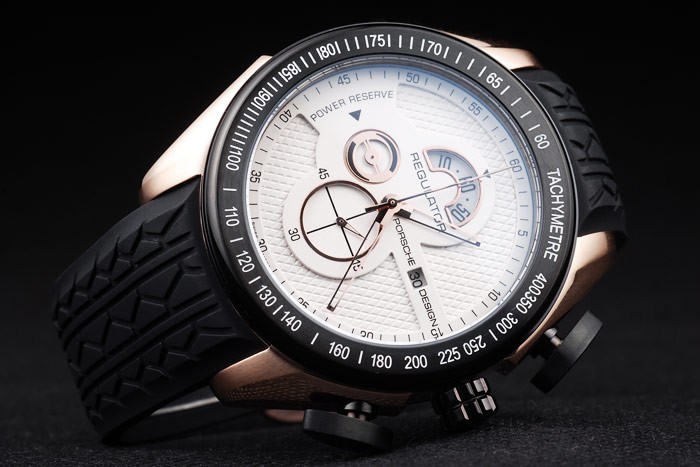 Porsche Régulateur Réserve de marche de copies Replique Montre 4659-1
