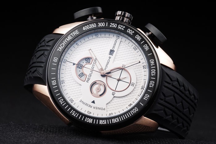 Porsche Régulateur Réserve de marche de copies Replique Montre 4659-2