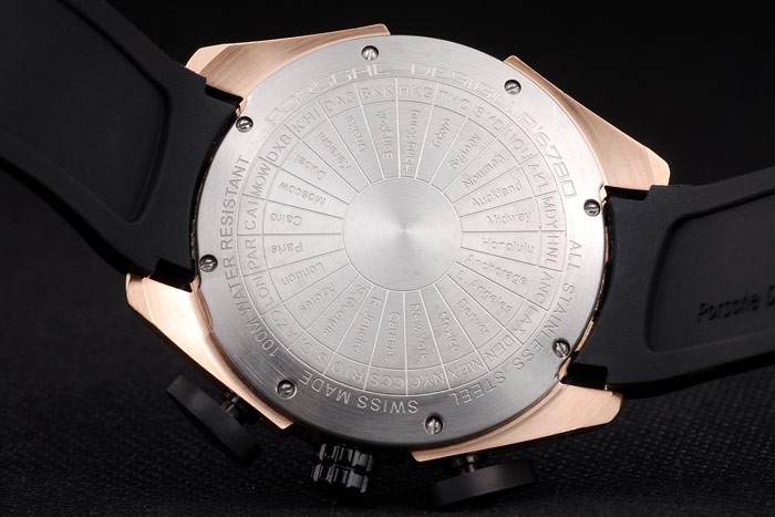 Porsche Régulateur Réserve de marche de copies Replique Montre 4659-5