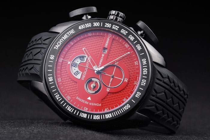 Porsche Régulateur Réserve de marche de copies Replique Montre 4656-2