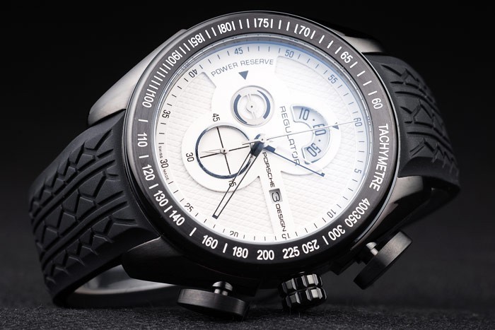 Porsche Régulateur Réserve de marche de copies Replique Montre 4657-1