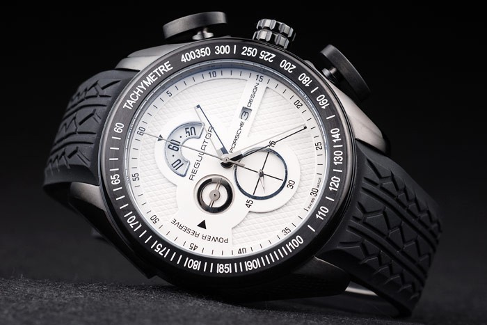 Porsche Régulateur Réserve de marche de copies Replique Montre 4657-2