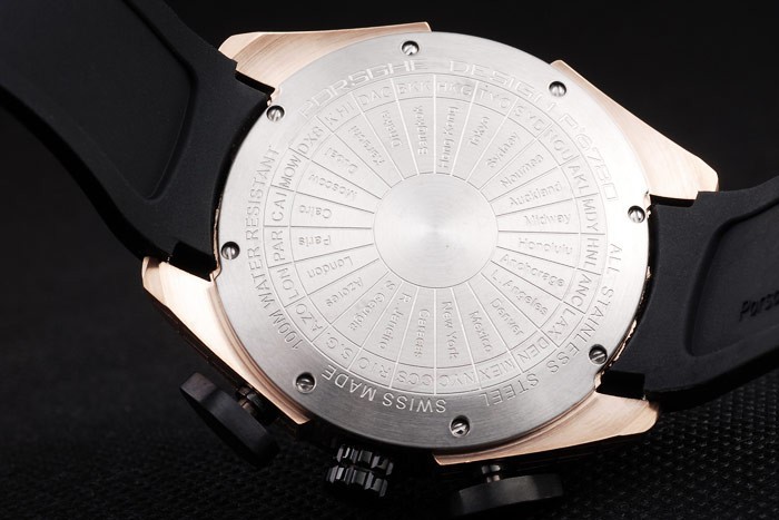 Porsche Régulateur Réserve de marche de copies Replique Montre 4658-5