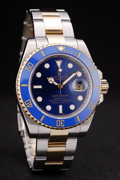 Rolex Submariner cadran bleu bleu Tachymeter-1