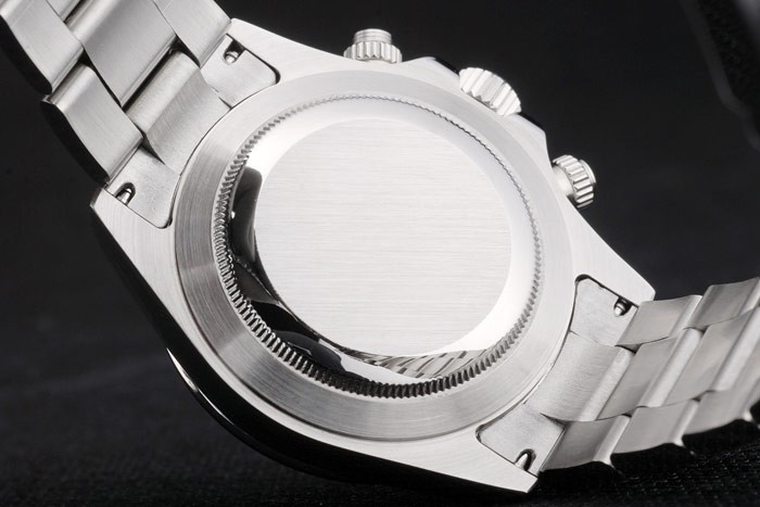 Swiss Rolex Daytona en acier inoxydable Bracelet Cadran Blanc 80297-8