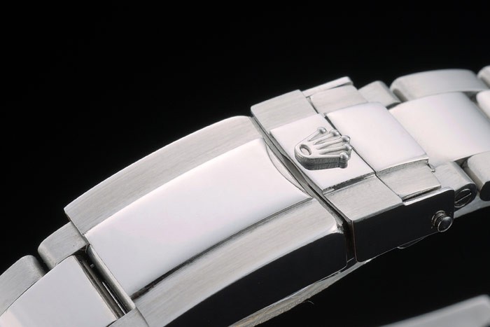 Rolex Daytona Noir Tachymeter Céramique Steep inoxydable Strap cadran blanc 80249-5