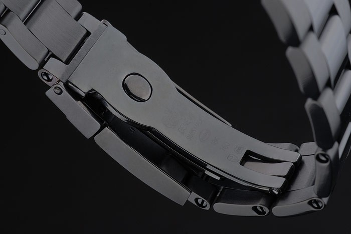 Rolex Daytona Noir Ion plaqué tachymètre noir bracelet en acier inoxydable cadran vert 80246-6