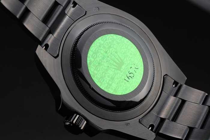 Rolex Explorer Noir Céramique Bezel cadran noir tachymètre-7