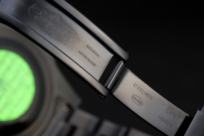 Rolex Explorer Noir Céramique Bezel cadran noir tachymètre-6