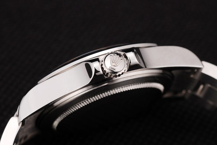 Rolex Explorer en acier inoxydable cadran noir tachymètre-7