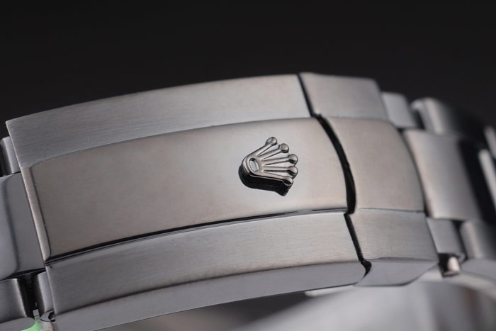Rolex Milgauss teinté vert Pro-Hunter Saphire Cadran Blanc-4