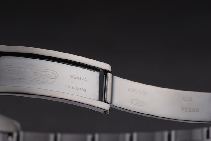 Rolex Milgauss teinté vert Pro-Hunter Saphire Cadran Blanc-5