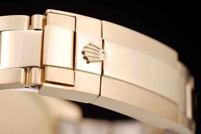 Rolex Yacht Master Gold Dial Or Tachymeter-4