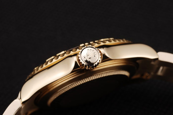 Rolex Yacht Master Gold Dial Or Tachymeter-7