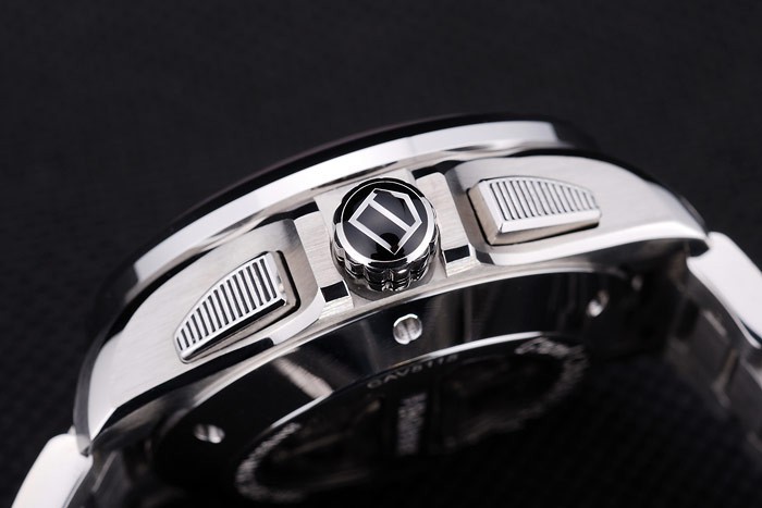 Tag Heuer Carrera McLaren en céramique noire Lunette en acier inoxydable Bracelet 7920-6