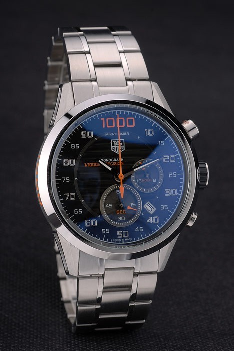Tag Heuer Carrera Tachymètre Bezel cadran blanc bracelet en acier inoxydable-2