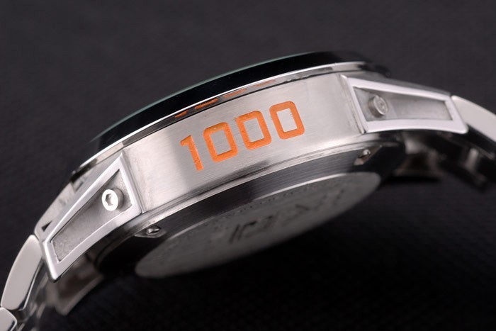Tag Heuer Carrera Tachymètre Bezel cadran blanc bracelet en acier inoxydable-8