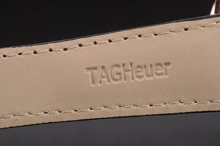 Tag Heuer Carrera cadran blanc bracelet en acier inoxydable 7925-8