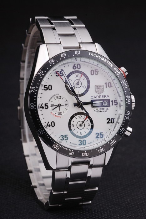 Blanc Carrera Replique Montre 3760-3