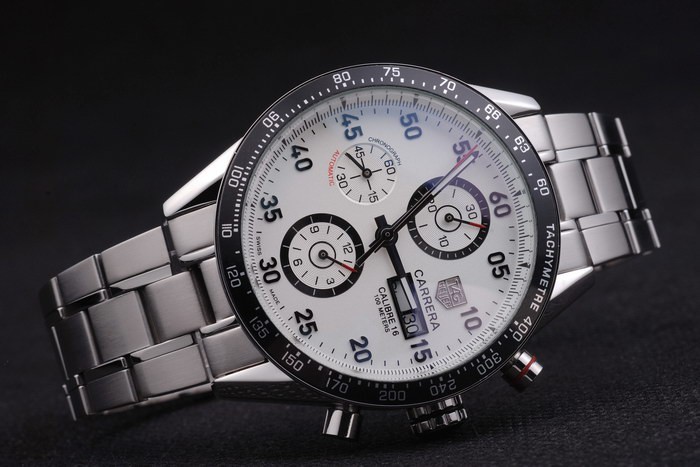 Blanc Carrera Replique Montre 3760-4
