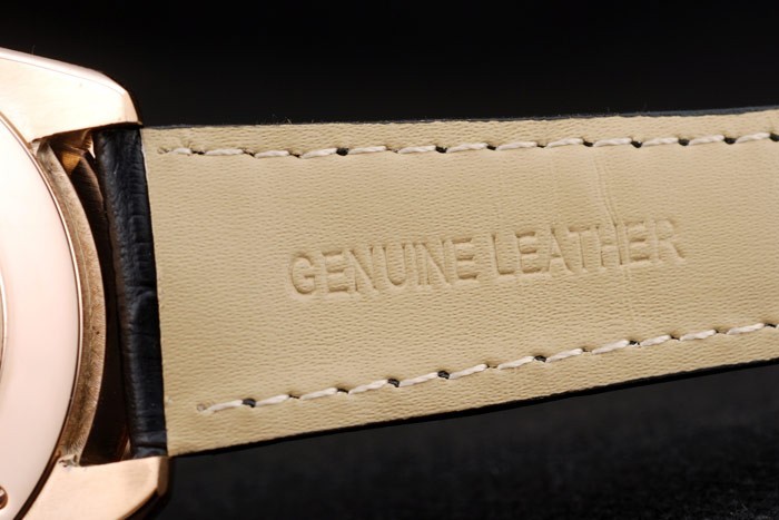 Tag Heuer Carrera Or Rose Cadran Noir Bracelet Cuir Noir-7
