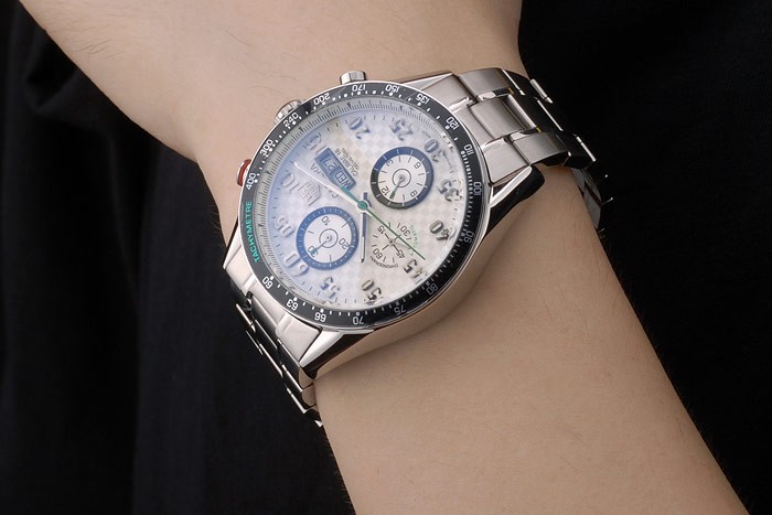 Blanc Carrera Replique Montre 3761-1