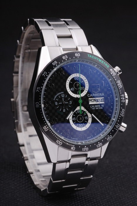 Noir Carrera Replique Montre 3757-1