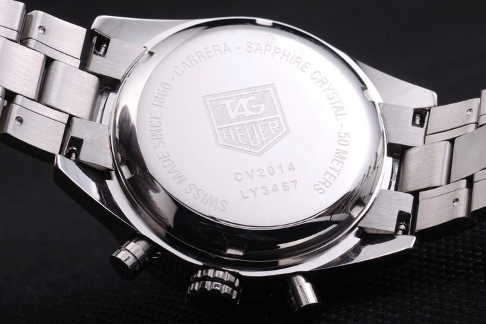 Noir Carrera Replique Montre 3757-6