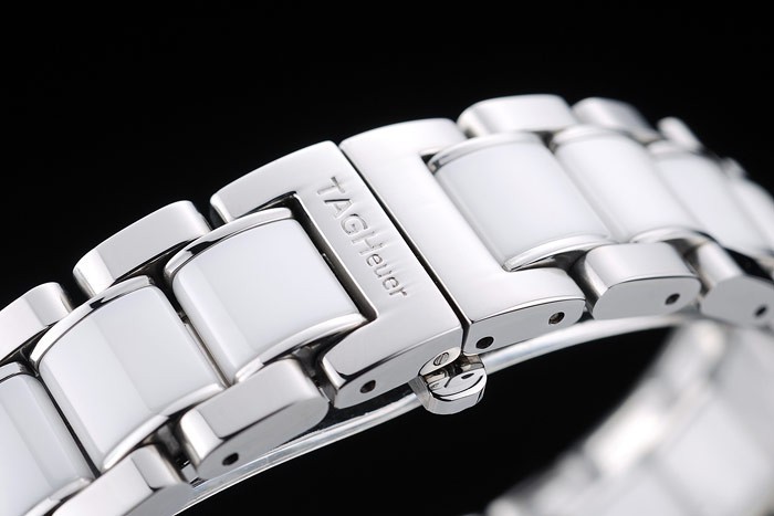 Tag Heuer Formula 1 Céramique blanche Bezel Cadran Blanc-4