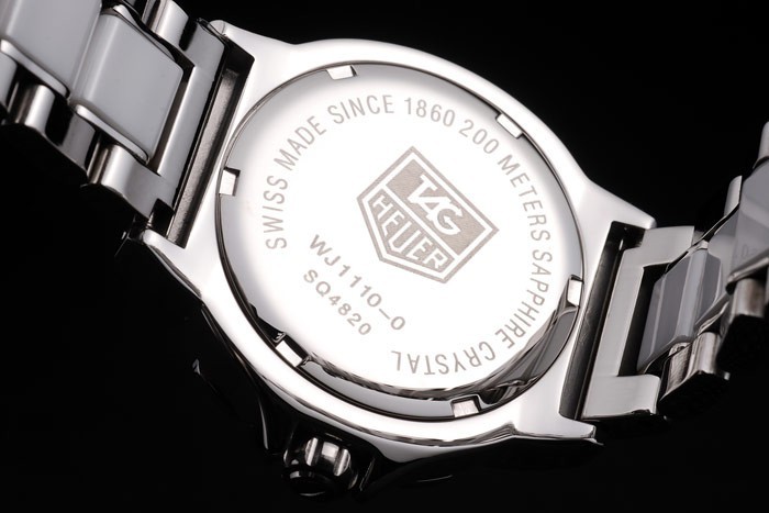 Tag Heuer Formula 1 Céramique blanche Bezel Cadran Blanc-6