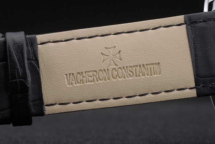 Vacheron Constantin Replique Montre 80229 en cuir de luxe-6
