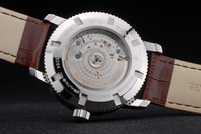 Vacheron Constantin Replique Montre 80228 en cuir de luxe-7